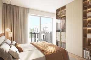 Neubauwohnung mit Südbalkon im Kö-Karree - nur 80m von der Königsallee entfernt – Talstraße 11, 40217 Friedrichstadt, Düsseldorf – Vorschaubild 2