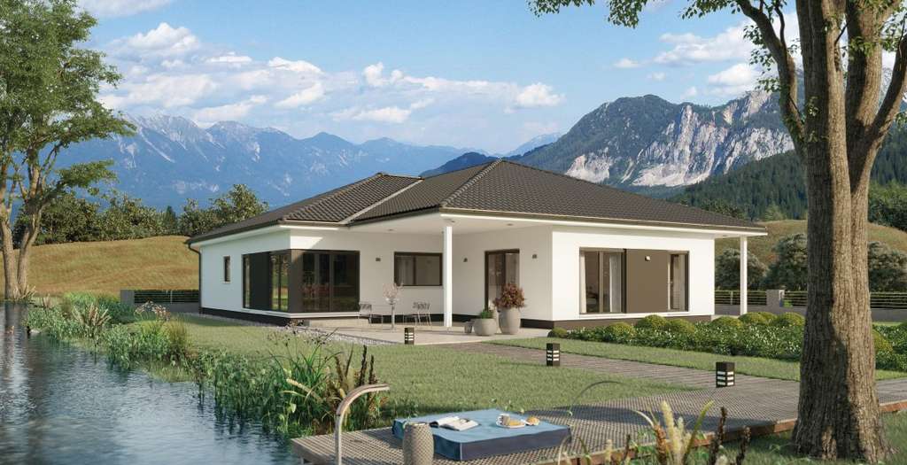183m² Bungalow von Schwabenhaus, inkl 603m² Grundstück im schönen Ampermoching sucht Käufer:in!