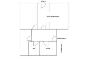 3-ZKB Dachgeschosswohnung mit Balkon & EBK in Osnabrück-Sonnenhügel – ab sofort frei – Friedhofstraße 1, 49088 Sonnenhügel, Osnabrück – Vorschaubild 11