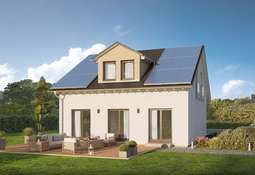 Modernes Öko-Eigenheim