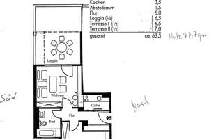 Schöne 2 Zimmer-Wohnung  zum Loft umgestaltet m.2 Dachterassen – Knorrstrasse 47, 80807 Milbertshofen, München – Vorschaubild 20