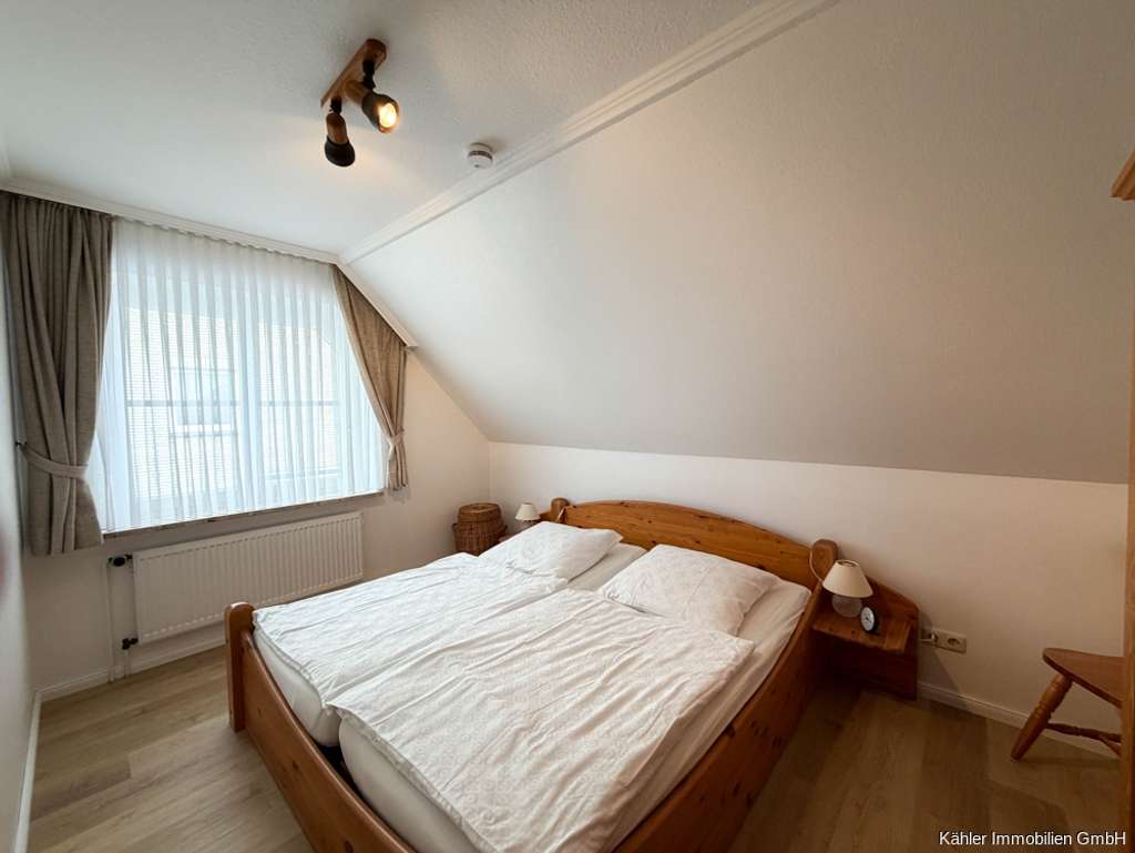 Immobilie in Büsum - 2-Zimmer-Eigentumswohnung im 1. OG nahe der Familienlagune mit ca. 45 m² Wohnfläche auf Eigenland - Bild 3