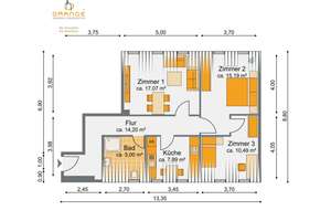 ***Möbliert und zentral - Ihre Wohnung im Nürnberger Norden*** – Die vollständige Adresse der Immobilie erhältst du vom Anbieter., 90408 Uhlandstraße, Nürnberg – Vorschaubild 3