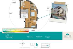 3 Zimmern, Loggia & HWR – Wohnen am Park – Schwartzestraße 9, 4229 Kleinzschocher, Leipzig – Vorschaubild 19