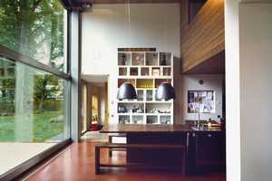 Preisgekrönte Stararchitekten-Villa mit großem Indoorpool  in parkähnlicher Oase – München – Vorschaubild 7