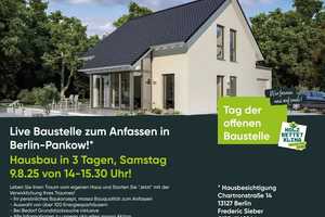TAG DER OFFENEN BAUSTELLE IN PANKOW !!! 09.08.2025, 14h-15.30 Uhr ! 0179 1149244 – Berlin – Vorschaubild 1