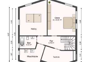 **SASEL** 195 m² Architektenhaus - 5 Zim., 3 Bädern & Garten – Niedrigenergiehaus in Toplage – Konrad-Reuter-Straße 44, 22393 Sasel, Hamburg – Vorschaubild 16