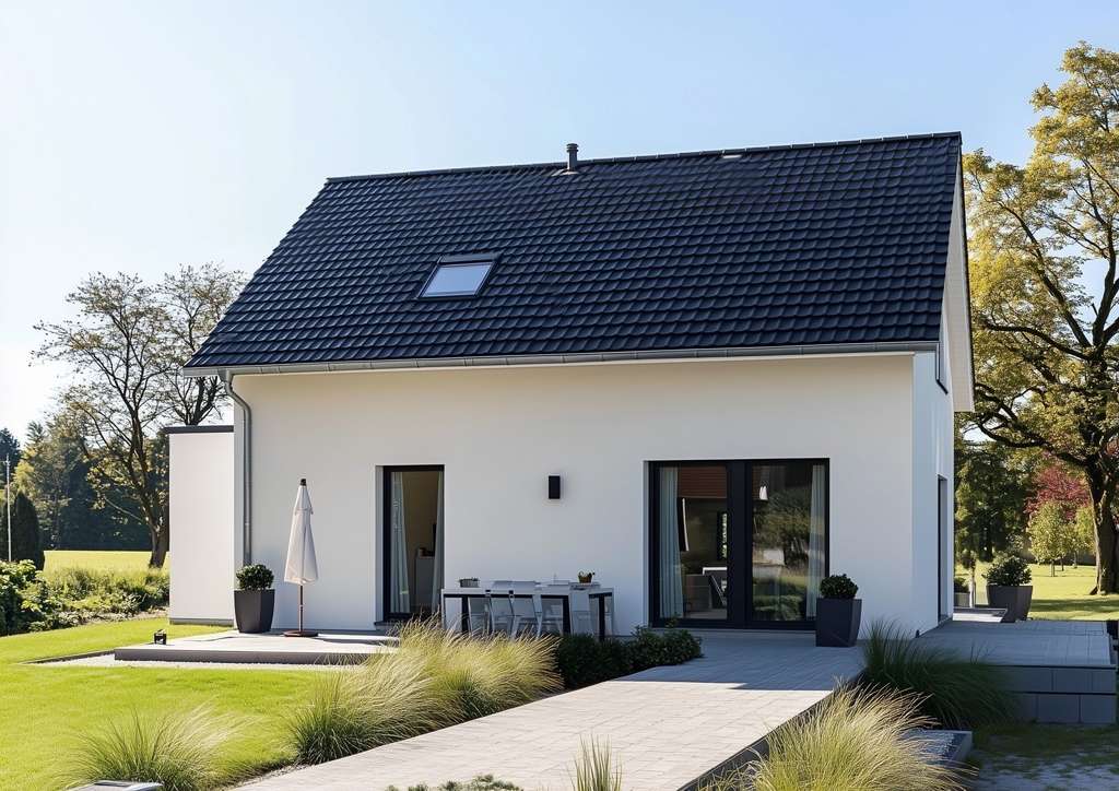 Immobilie in Lüttow-Valluhn - Moderner NEUBAU mit Familiengrundriss: Schaalsee-Nähe statt Stadtlärm - Bild 1