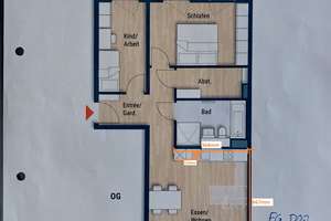 Barrierefreie 3-Zimmer-Neubauwohnung mit Südterrasse im Duisburger Süden – Düsseldorfer Landstraße 76c, 47249 Buchholz, Duisburg – Vorschaubild 9