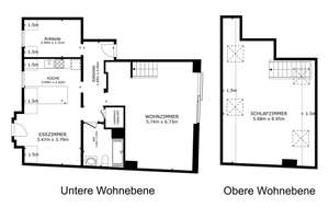 Moderne, klimatisierte Maisonettewohnung im Loftcharakter mit Balkon und Garage – Die vollständige Adresse der Immobilie erhältst du vom Anbieter., 28219 Osterfeuerberg, Bremen – Vorschaubild 21