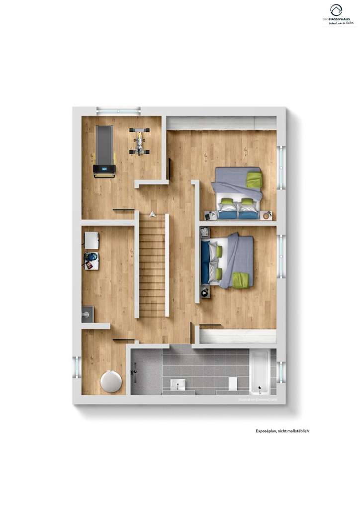 Grundriss / Skizze Untergescho