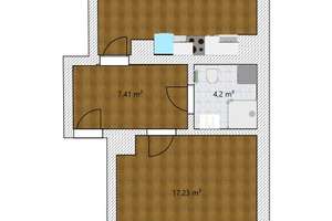 Altlindenau, Erstbezug nach Modernisierung, 2 Zi, Balkon, EBK,  – Karl-Ferlemann-Straße 18, 4177 Altlindenau, Leipzig – Vorschaubild 1