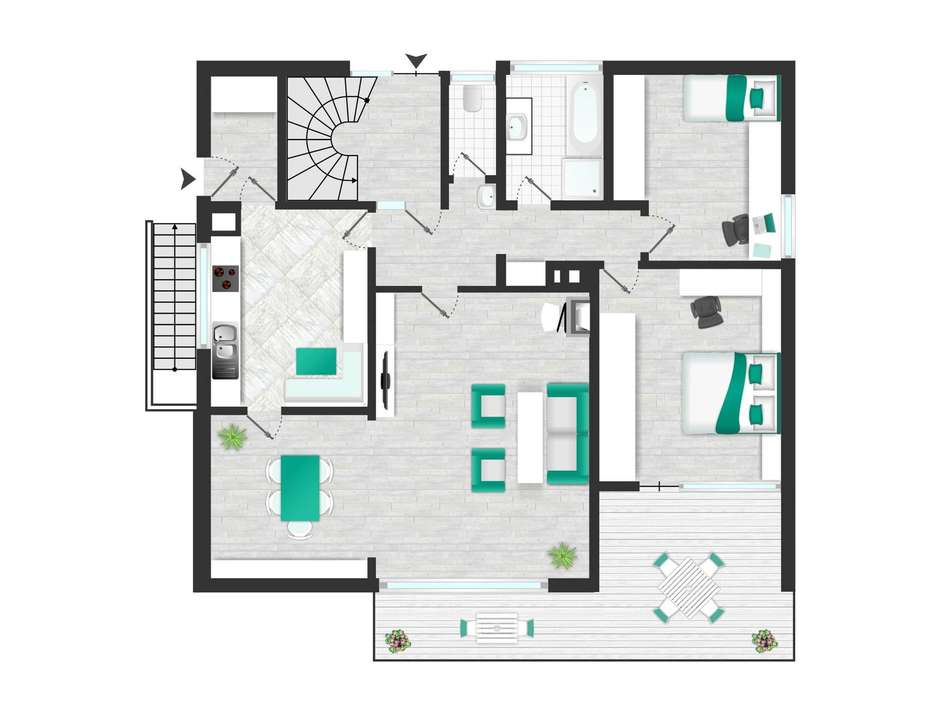 Grundriss EG