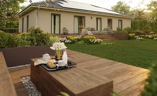 Für Ihre besten Lebensmomente – Ihr Haus, genau wie Sie es wollen. Bauplatz real vorhanden