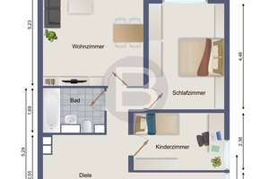 PROVISIONSFREI: Renovierte 3-Zimmerwohnung mit Loggia (bezugsfrei) – Niederhöchstädter Straße 14, 61449 Steinbach (Taunus) – Vorschaubild 29