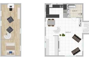 Maisonette-Highlight: Helle 2,5-Zi Wohnung 74m² in Zuffenhausen mit EBK, Carport optional!! – Langobardenstraße 7, 70435 Zuffenhausen-Hohenstein, Stuttgart – Vorschaubild 15