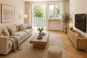 ELVIRA -  Schwabing-West BESTLAGE schöne 3-Zimmer-Wohnung mit Balkon und Lift, vollständig renoviert – Die vollständige Adresse der Immobilie erhältst du vom Anbieter., 80801 Neuschwabing, München – Vorschaubild 2