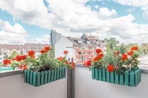 Moderne & möblierte 1-Zimmer Wohnung mit Einbauküche und Balkon – Cranachstraße 31, 40235 Düsseldorf – Vorschaubild 2