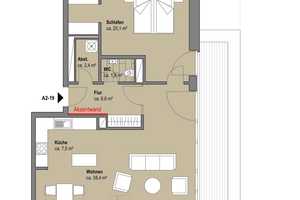LIST-PELIKAN | luxuriöse 2-Zimmer-Wohnung mit Sauna, Einbauküche, Dachterrasse und Kaminofen – Carl-Hornemann-Straße  2, 30177 Hannover – Vorschaubild 21