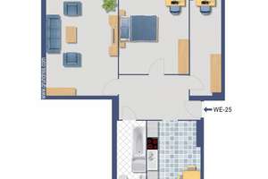 Kapitalanlage - GUT GESCHNITTENE 2,5 ZI. WOHNUNG IN BEGEHRTER ZEHLENDORFER  WOHNLAGE – Berlepschstraße 58, 14165 Zehlendorf, Berlin – Vorschaubild 8