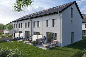 KfW-55: Modernes Reihenendhaus mit ca. 122 m² Wohnfläche – Neubau in Schwaig bei Nürnberg – Die vollständige Adresse der Immobilie erhältst du vom Anbieter., 90571 Schwaig bei Nürnberg – Vorschaubild 1
