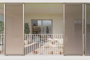** Stilvolle 2-Zimmer-Neubauwohnung mit außergewöhnlich großem Balkon | Erstbezug | ab 01.12.2026 ** – Kohlenstraße 27, 4107 Zentrum-Südost, Leipzig – Vorschaubild 2