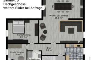 3-Zimmer-Wohnung mit Balkon in Schöneck – 61137 Schöneck – Vorschaubild 4