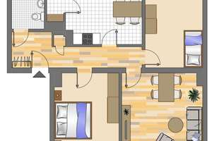 Demnächst frei! 3-Zimmer-Wohnung in Dortmund Gartenstadt – Damaschkestraße 20, 44141 Westfalendamm, Dortmund – Vorschaubild 1