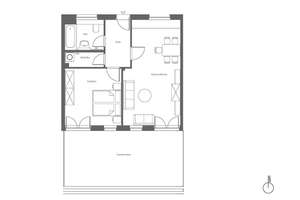 Attraktiv! Günstige 2-Zimmer-Wohnung mit EBK und großer Dachterrasse – Czermaks Garten 1, 4103 Zentrum-Ost, Leipzig – Vorschaubild 8