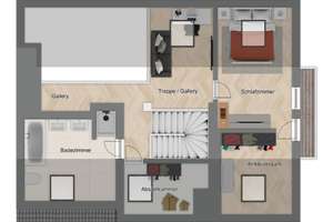 Dachgeschossgalerie-Wohnung mit Aufzug im Zooviertel. – Die vollständige Adresse der Immobilie erhältst du vom Anbieter., 40239 Düsseltal, Düsseldorf – Vorschaubild 43