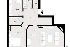 Renovierte Altbauwohnung mit 2 Zimmern und Domblick am Östlichen Altstadtrand. Frei. – Die vollständige Adresse der Immobilie erhältst du vom Anbieter., 93055 Ostenviertel, Regensburg – Vorschaubild 18