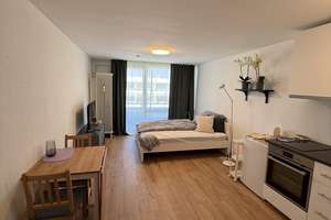 Stilvolle 1-Zimmer-Wohnung mit gehobener Innenausstattung mit Balkon und EBK in München Berg am Laim – 81673 Echarding, München – Vorschaubild 21