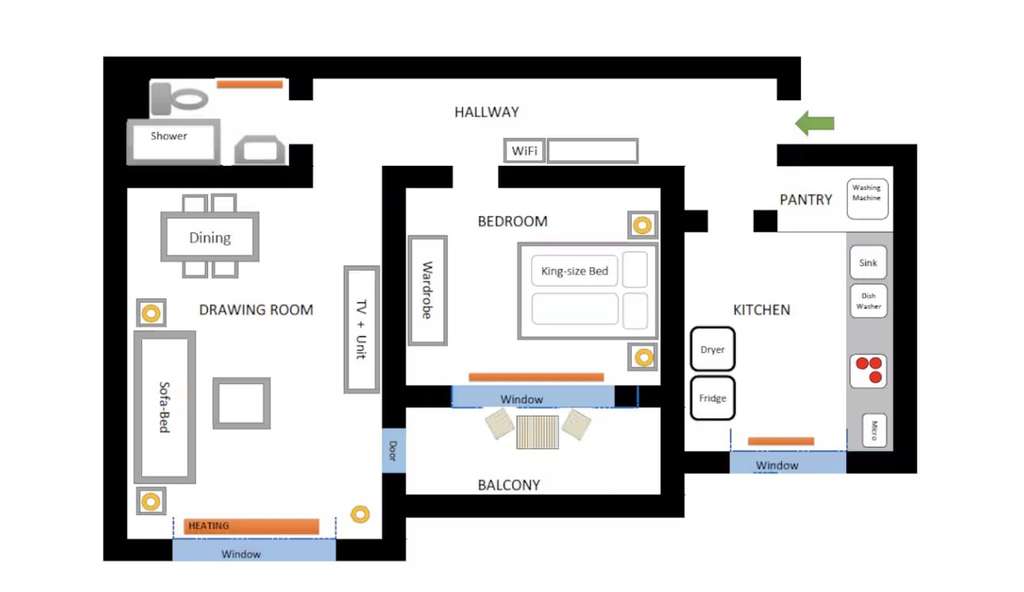 Immobilie in Walldorf - Attraktive 2-Zimmer Wohnung, frisch saniert in Walldorf - Bild 0