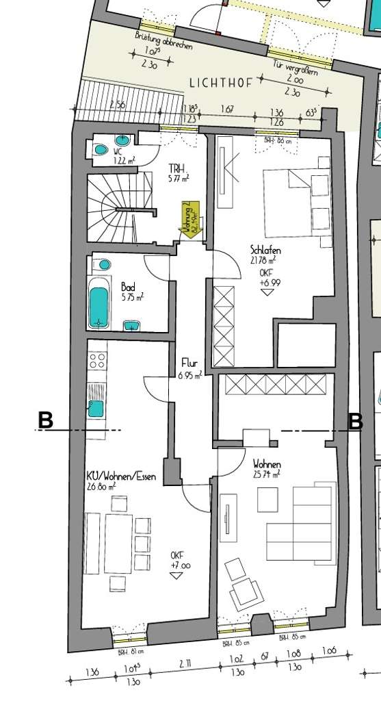 Immobilie in Hersbruck - Zentrale Denkmalimmobilie im Herzen von Hersbruck mit attraktiver Renditechance - Bild 3