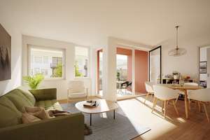 MODERNE 2 - ZIMMER-WOHNUNG IN AUGSBURG / PFERSEE – Die vollständige Adresse der Immobilie erhältst du vom Anbieter., 86157 Pfersee-Nord, Augsburg – Vorschaubild 3