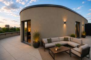 Einzigartige 2-Zimmer-Penthouse-Wohnung mit großer Dachterrasse und sensationellem 180°-Havelblick! – Die vollständige Adresse der Immobilie erhältst du vom Anbieter., 13585 Hakenfelde, Berlin – Vorschaubild 7