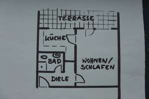 1  Zimmerwohnung mit EBK und Terrasse – Matzenbergweg 10, 95447 Meyernberg, Bayreuth – Vorschaubild 2