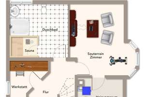 Wohnen, entspannen, genießen - Exklusives Einfamilienhaus mit Wintergarten, Sauna & Gartenidylle – Die vollständige Adresse der Immobilie erhältst du vom Anbieter., 14550 Groß Kreutz (Havel) – Vorschaubild 10