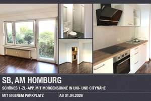 SB, Am Homburg: Schönes 1-Zi-App. mit Morgensonne in Uni- und Citynähe – Weinbrennerstraße 7, 66123 St. Johann, Saarbrücken – Vorschaubild 1