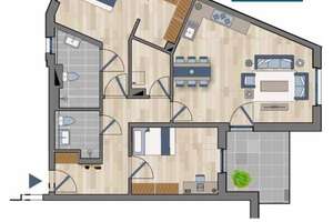 Stilvolle Renovierte 3-Zimmer-Wohnung in Solingen-Mitte – Elsa-Brändström-Straße 2, 42651 Solingen-Mitte, Solingen – Vorschaubild 2