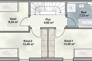 Schlüsselfertiges Reiheneckhaus (Neubau) mit Keller und viel Platz, ruhig gelegen in Untermenzing – Die vollständige Adresse der Immobilie erhältst du vom Anbieter., 80997 Allach, München – Vorschaubild 11