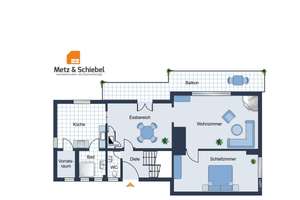Über den Dächern von Sonnenberg!
Freistehendes Haus mit viel Platz in Wiesbadens Top Wohnlage! – Die vollständige Adresse der Immobilie erhältst du vom Anbieter., 65193 Sonnenberg, Wiesbaden – Vorschaubild 7