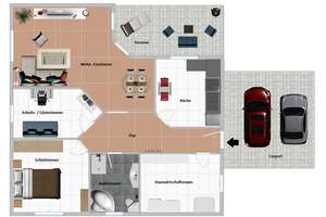 Moderner Bungalow -barrierefrei und energieeffizient- in ruhiger Lage am Ortsrand von Wolfsburg - We – Die vollständige Adresse der Immobilie erhältst du vom Anbieter., 38448 Wendschott, Wolfsburg – Vorschaubild 21