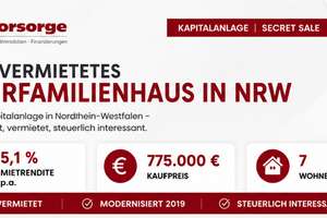 Mehrfamilienhaus mit 7 Wohneinheiten im Herzen des Ruhrgebietes – Die vollständige Adresse der Immobilie erhältst du vom Anbieter., 58452 Innenstadt, Witten – Vorschaubild 1