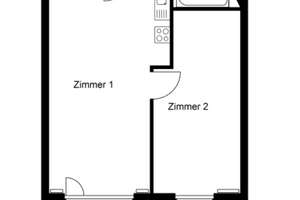 2-Zimmer-Wohnung mit Balkon in Berlin-Alt-Hohenschönhausen