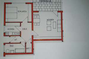  2-Zimmer-Terrassenwohnung, sep. Eingang und Einbauküche in Uhingen / TO – Die vollständige Adresse der Immobilie erhältst du vom Anbieter., 73066 Uhingen – Vorschaubild 9