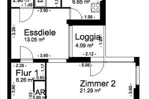 Erdgeschosswohnung in der Gropiusstadt – Feuchtwangerweg 6, 12353 Gropiusstadt, Berlin – Vorschaubild 11