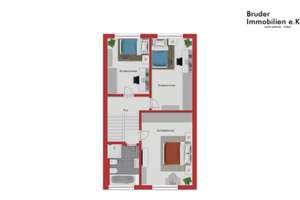 Gaiberg: RMH mit Fernblick, 2  moderne Bäder, Wohn-Ess 46m², EBK, Garage, FREI, keine K-Prov. – Kiefernweg 9, 69251 Gaiberg – Vorschaubild 11
