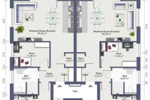 Neubau Erdgeschosswohnung Kfw 40 inkl. Carport und Garten mit Süd-West-Ausrichtung in Elsen – Urbanstraße 43, 33106 Paderborn (Kreis) – Vorschaubild 9