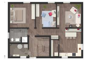 Neubau-Erdgeschosswohnung mit eigenem Südgarten in Bochum-Westenfeld – Wilhelm Leithe Weg 7, 44867 Westenfeld, Bochum – Vorschaubild 5